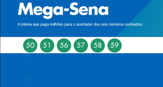 PRIMEIRA MEGA-SENA COM TODAS AS DEZENAS COMEÇANDO COM O MESMO ALGARISMO