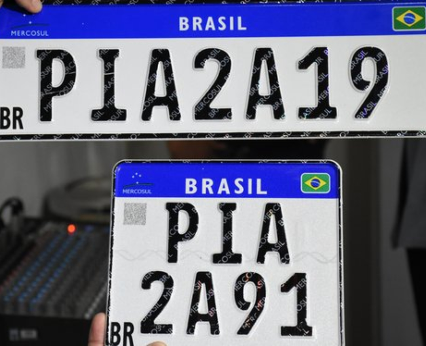 BRASIL: PLACA MERCOSUL GANHA NOVA VERSÃO
