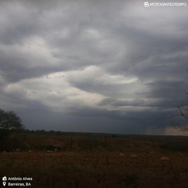 BAHIA: PREVISÃO DE CHUVA FORTE NO OESTE DO ESTADO