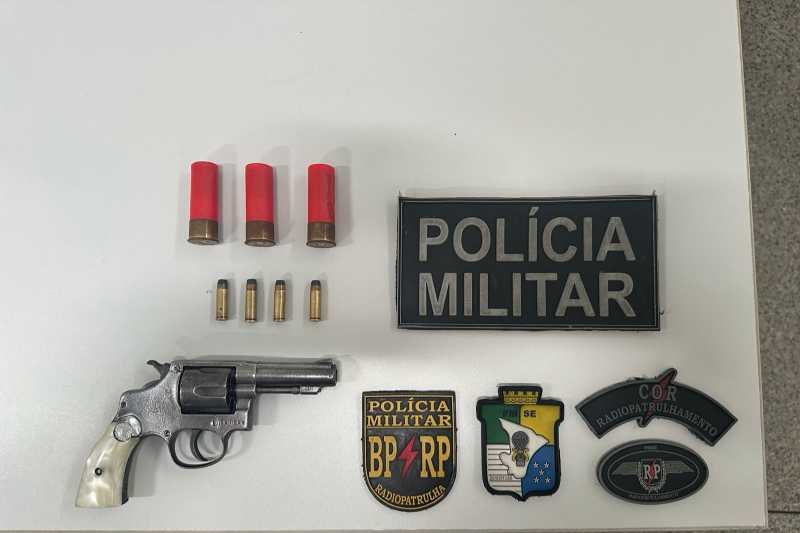 SIMÃO DIAS: POLÍCIA MILITAR APREENDE ADOLESCENTE POR PORTE ILEGAL DE ARMA DE FOGO DURANTE OPERAÇÃO RENOE