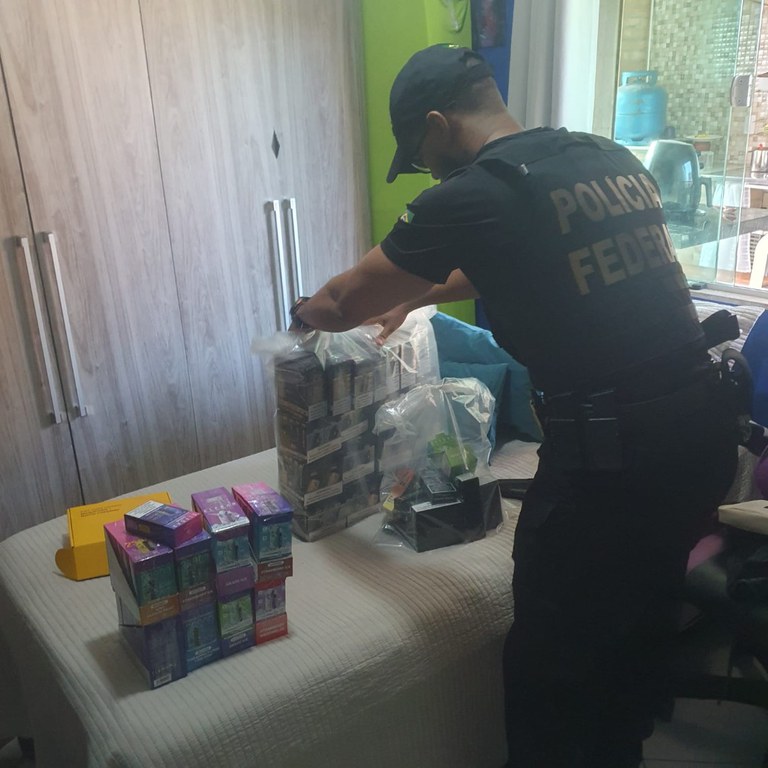 PARIPIRANGA (BA): POLÍCIA FEDERAL DEFLAGRA OPERAÇÃO EM COMBATE À COMERCIALIZAÇÃO DE CIGARROS ELETRÔNICOS