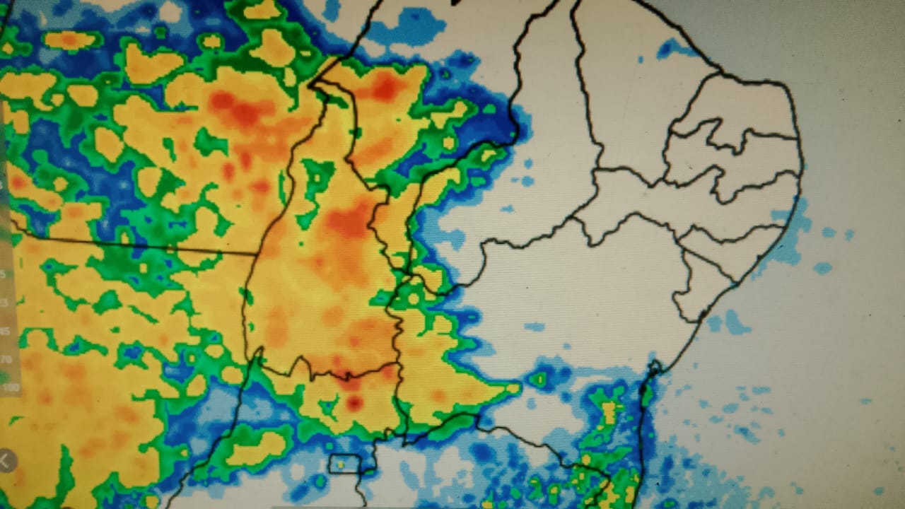 POSSIBILIDADE DE CHUVAS ISOLADAS EM SERGIPE