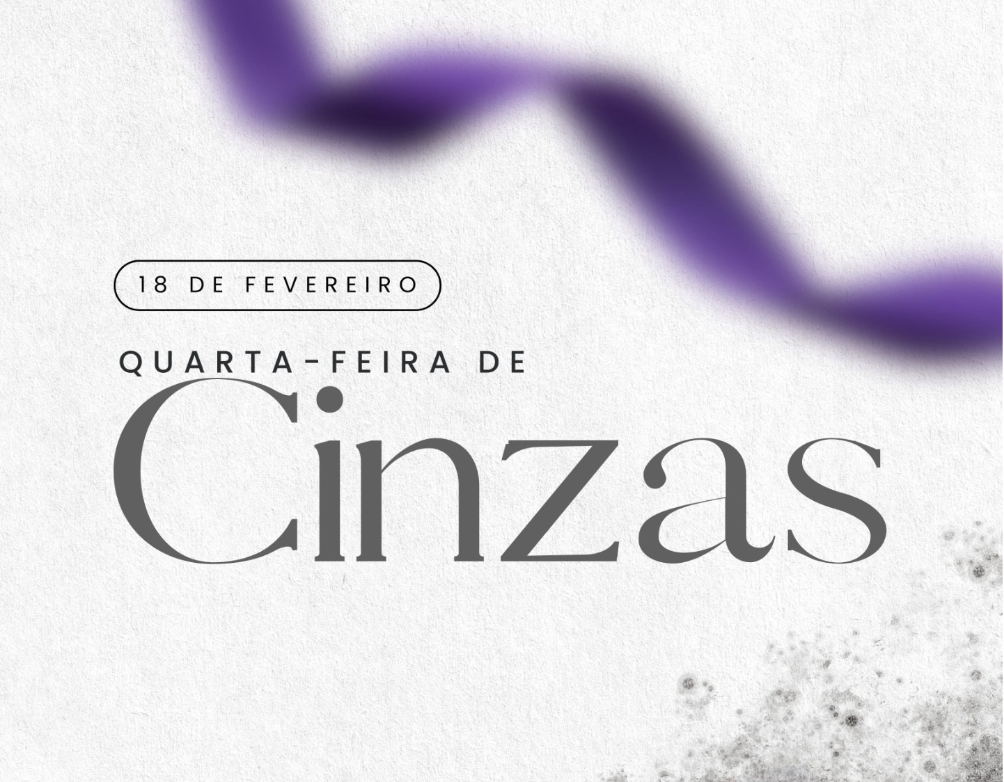 PARÓQUIA DE SIMÃO DIAS DIVULGA PROGRAMAÇÃO DA QUARTA-FEIRA DE CINZAS