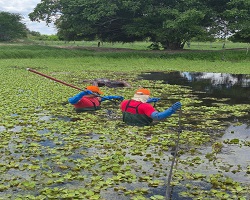CADÁVER É RESGATADO EM TANQUE LOCALIZADO NO POVOADO PAU DE LEITE, NO MUNICÍPIO DE SIMÃO DIAS