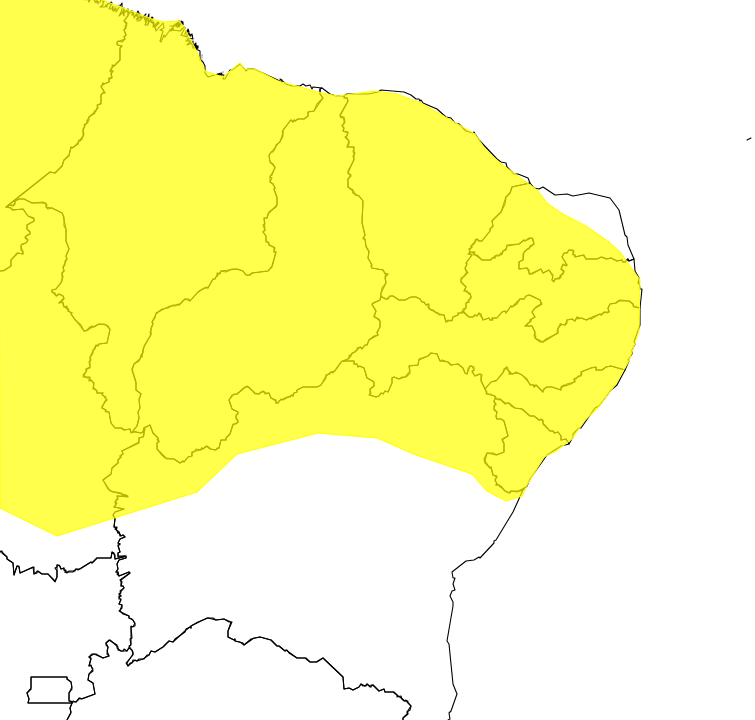 A PARTIR DESTA TERÇA, 31, SIMÃO DIAS E REGIÃO ESTARÃO EM ALERTA AMARELO PARA POSSIBILIDADE DE ACUMULADO DE CHUVA