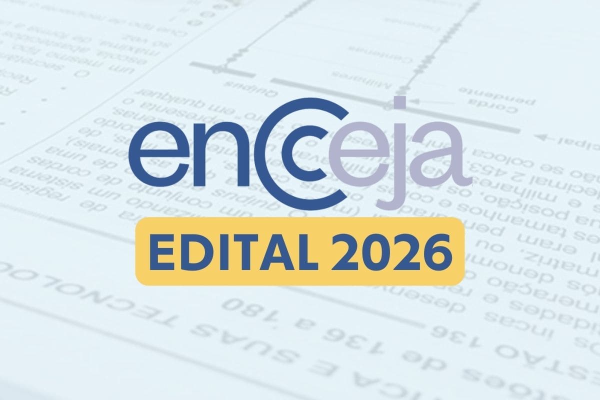PUBLICADO EDITAL DO ENCCEJA 2026