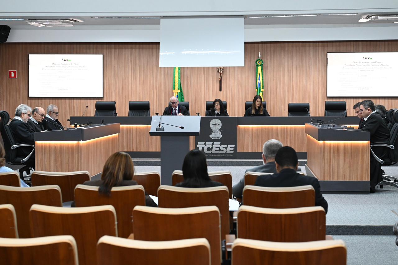 TRIBUNAL DE CONTAS DE SERGIPE ANALISA 37 PROCESSOS; POÇO VERDE, FREI PAULO, PINHÃO E PEDRA MOLE ESTIVERAM NA PAUTA