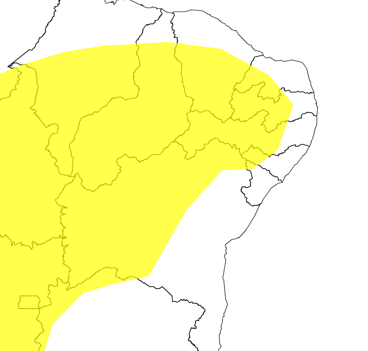 PÓS CHUVA, SERGIPE ENTRA EM ALERTA AMARELO PARA BAIXA UMIDADE (SOL E MUITO CALOR)